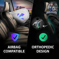 Thumbnail for Car Seat Cover Set - Lisbon Design