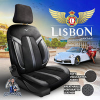 Thumbnail for Fiat Fiorino Seat Covers Lisbon Design