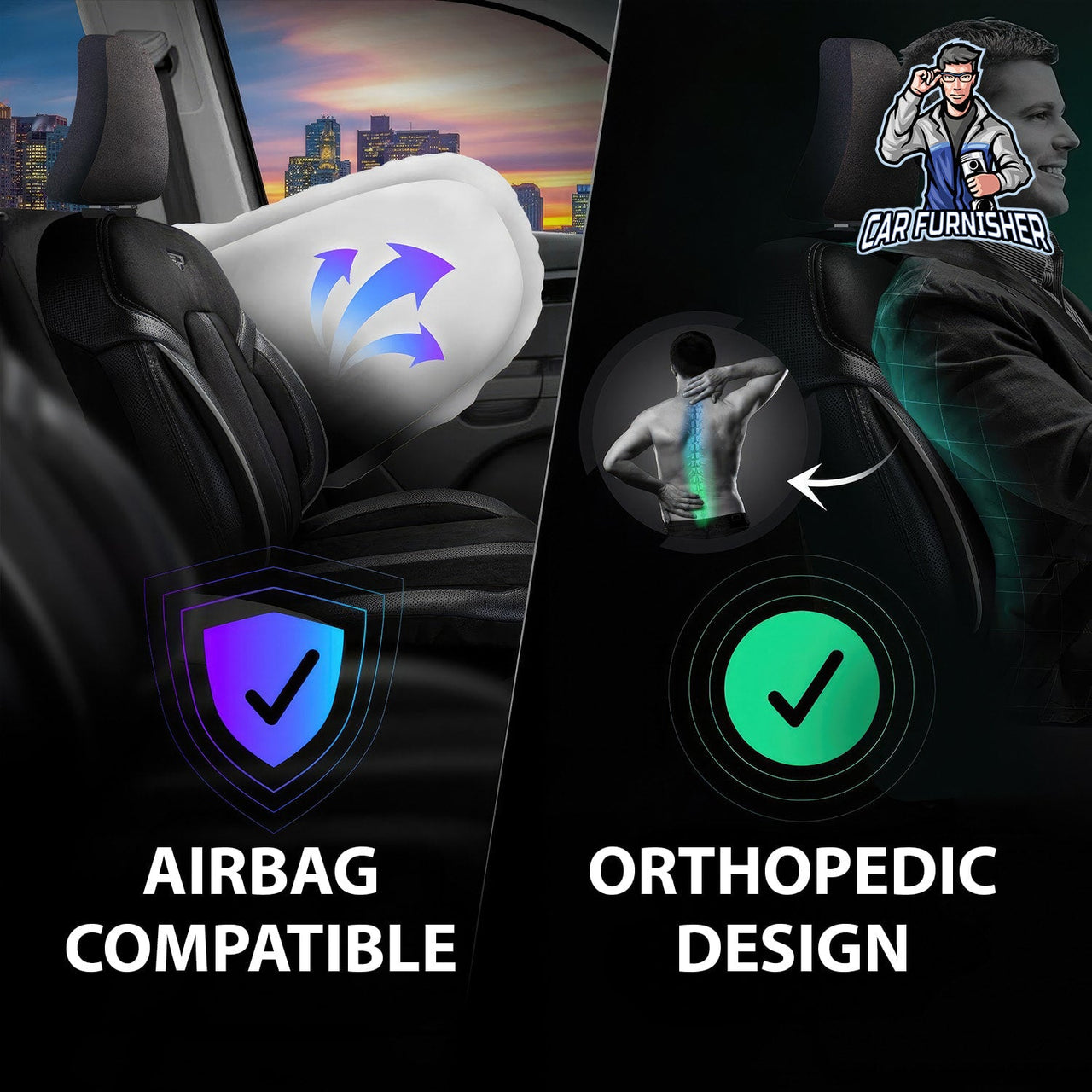 Nissan Navara Seat Covers Lisbon Design