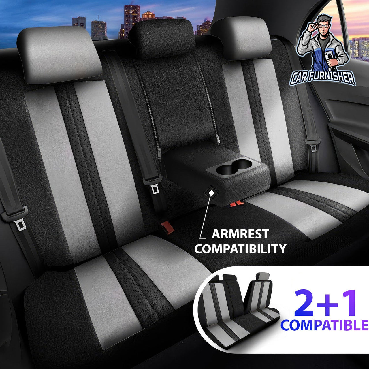 Hyundai Verna Seat Covers Lisbon Design