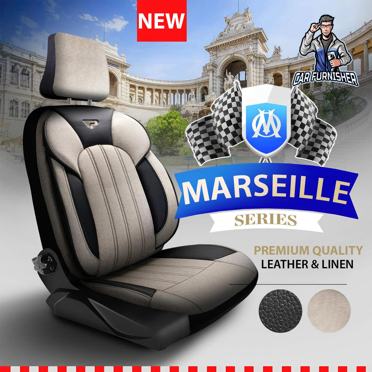 Hyundai Celesta Seat Covers Marseille Design