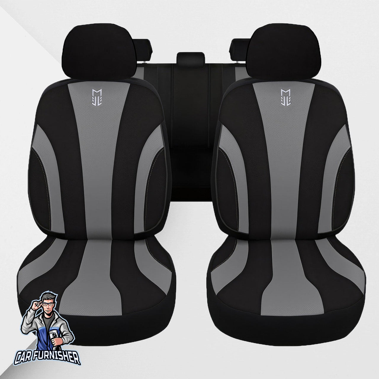 Fiat Strada Seat Covers Medusa Foal Feather & Leather Design