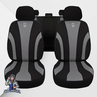 Thumbnail for Fiat Strada Seat Covers Medusa Foal Feather & Leather Design