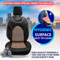 Thumbnail for Nissan Qashqai Seat Covers Naples Design