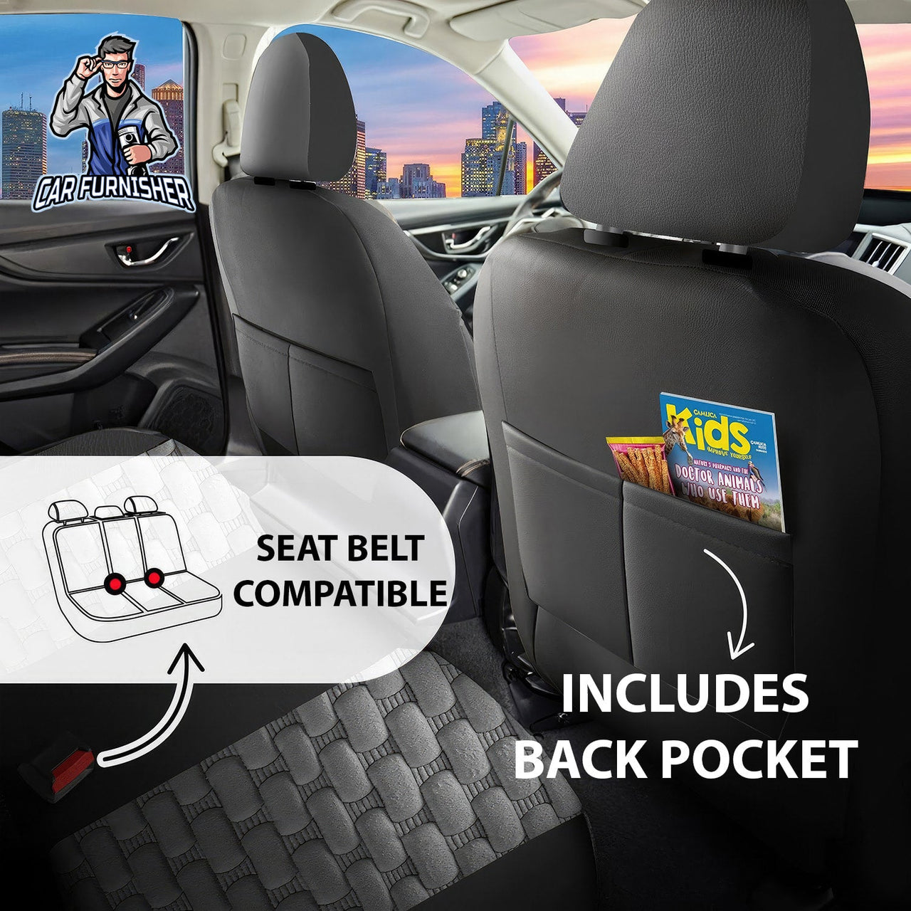 Fiat Freemont Seat Covers Naples Design