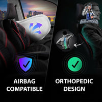 Thumbnail for Fiat Freemont Seat Covers Naples Design