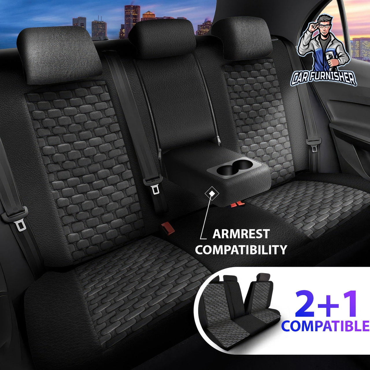 Hyundai i20 Seat Covers Naples Design