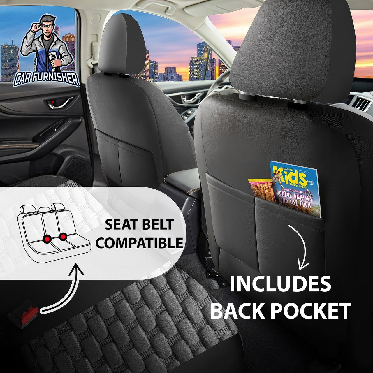 Hyundai Celesta Seat Covers Naples Design