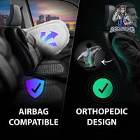 Thumbnail for Nissan Qashqai Seat Covers Naples Design