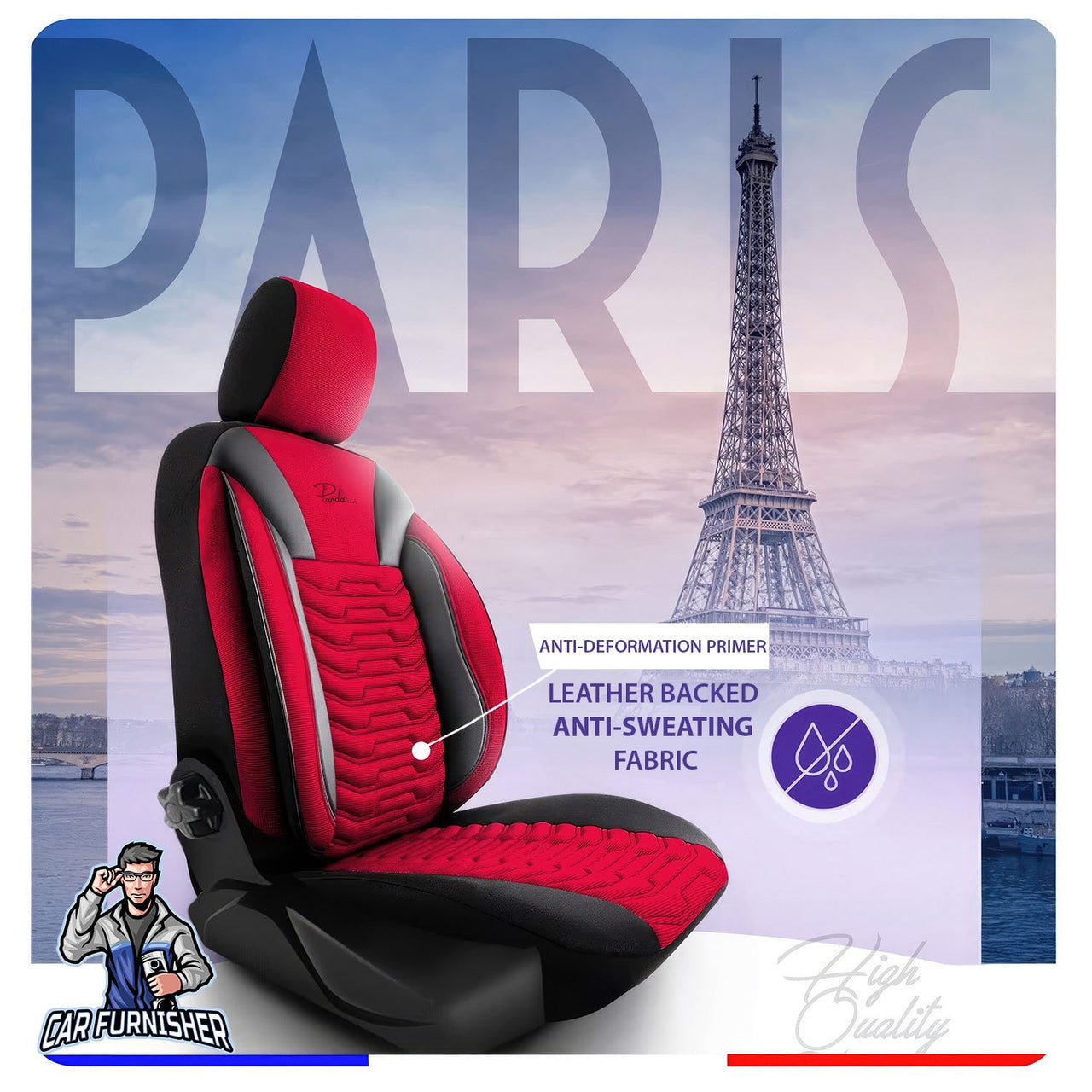 Nissan Qashqai Seat Covers Paris Design