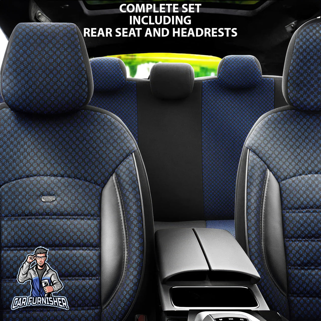 Car Seat Cover Set - Sport Plus Design