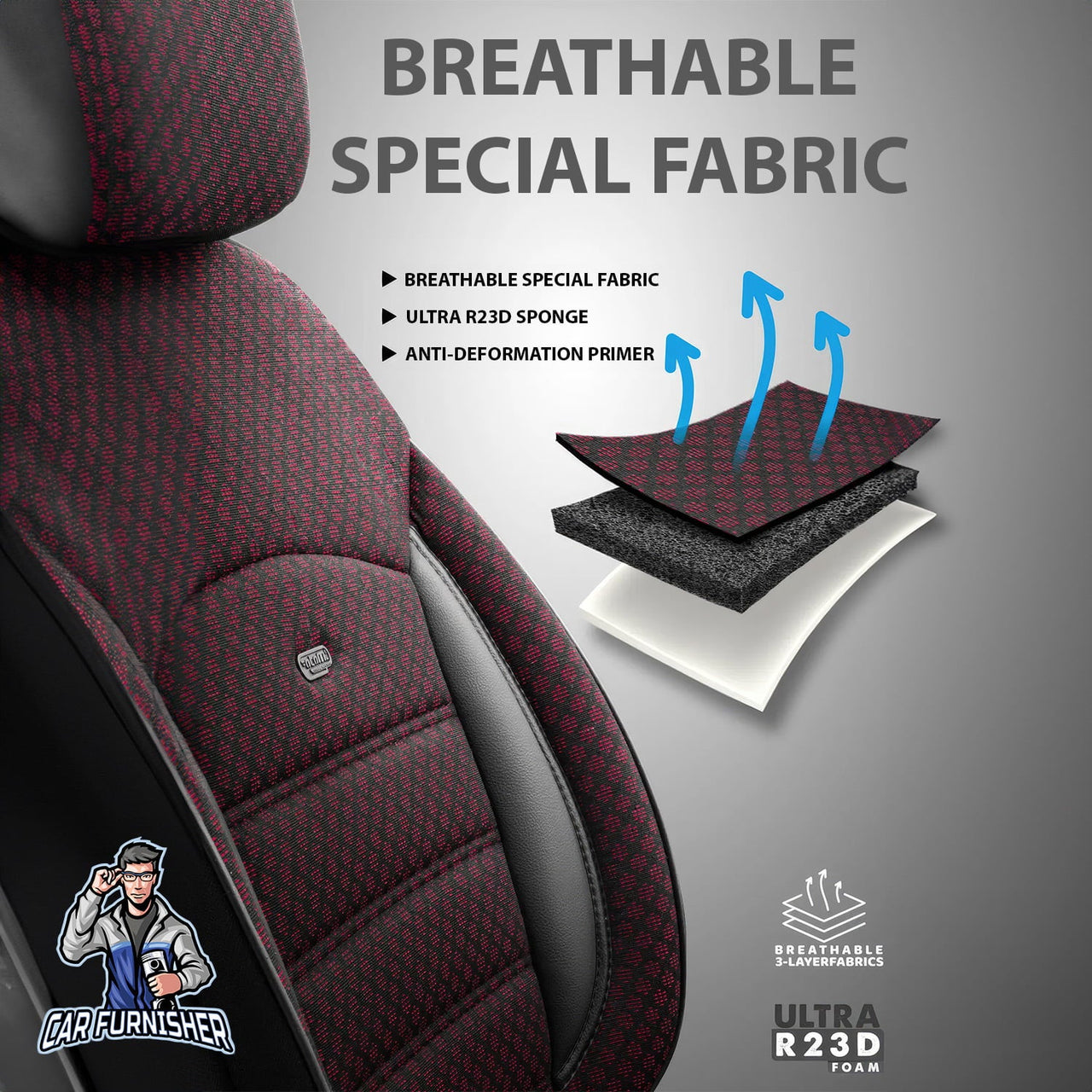 Citroen C4 Seat Covers Sport Plus Design