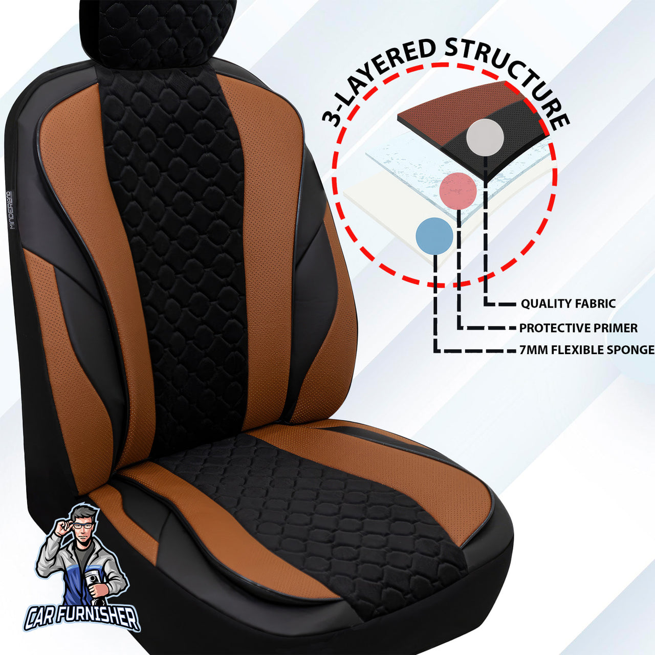 Car Seat Cover Set - VIP Design