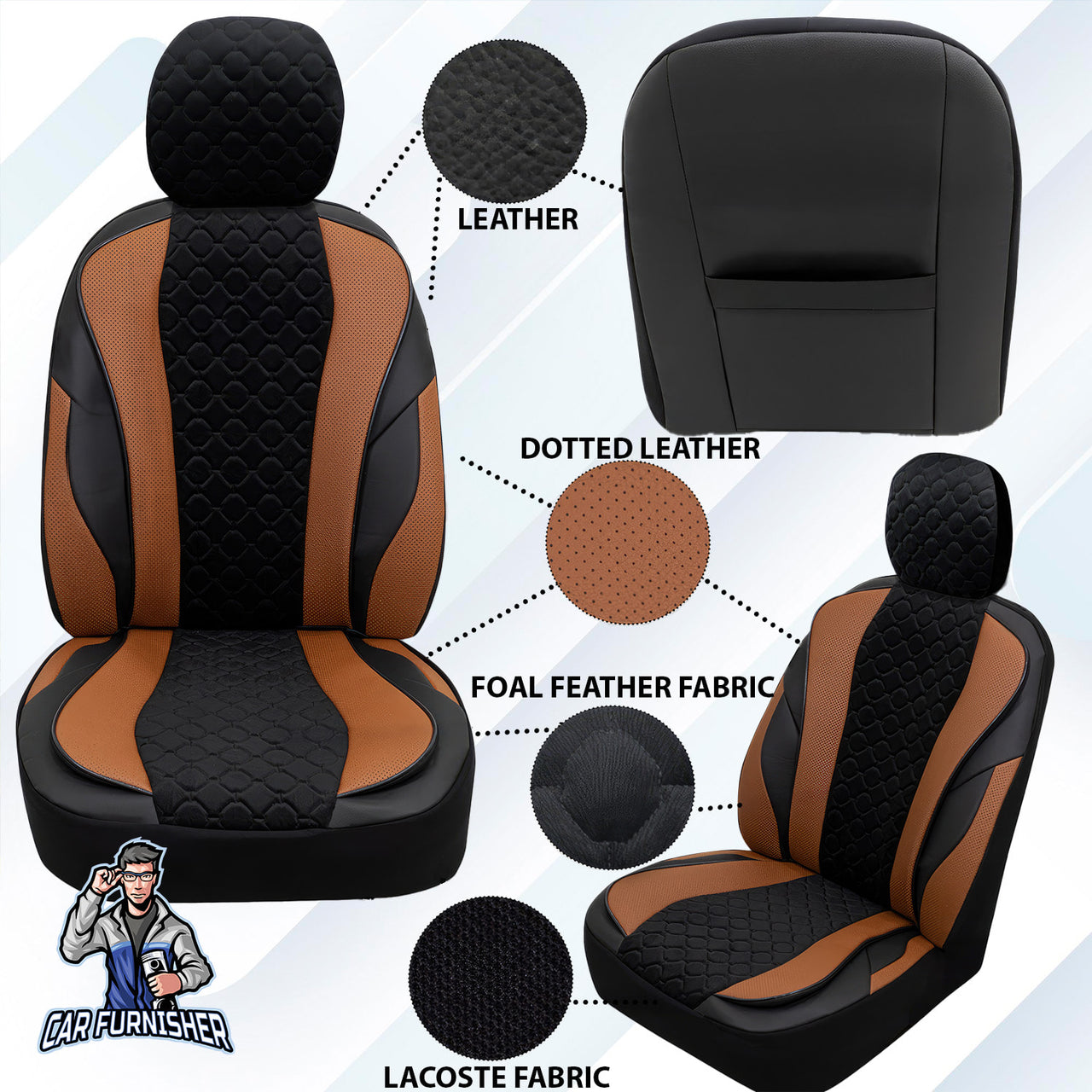 Car Seat Cover Set - VIP Design