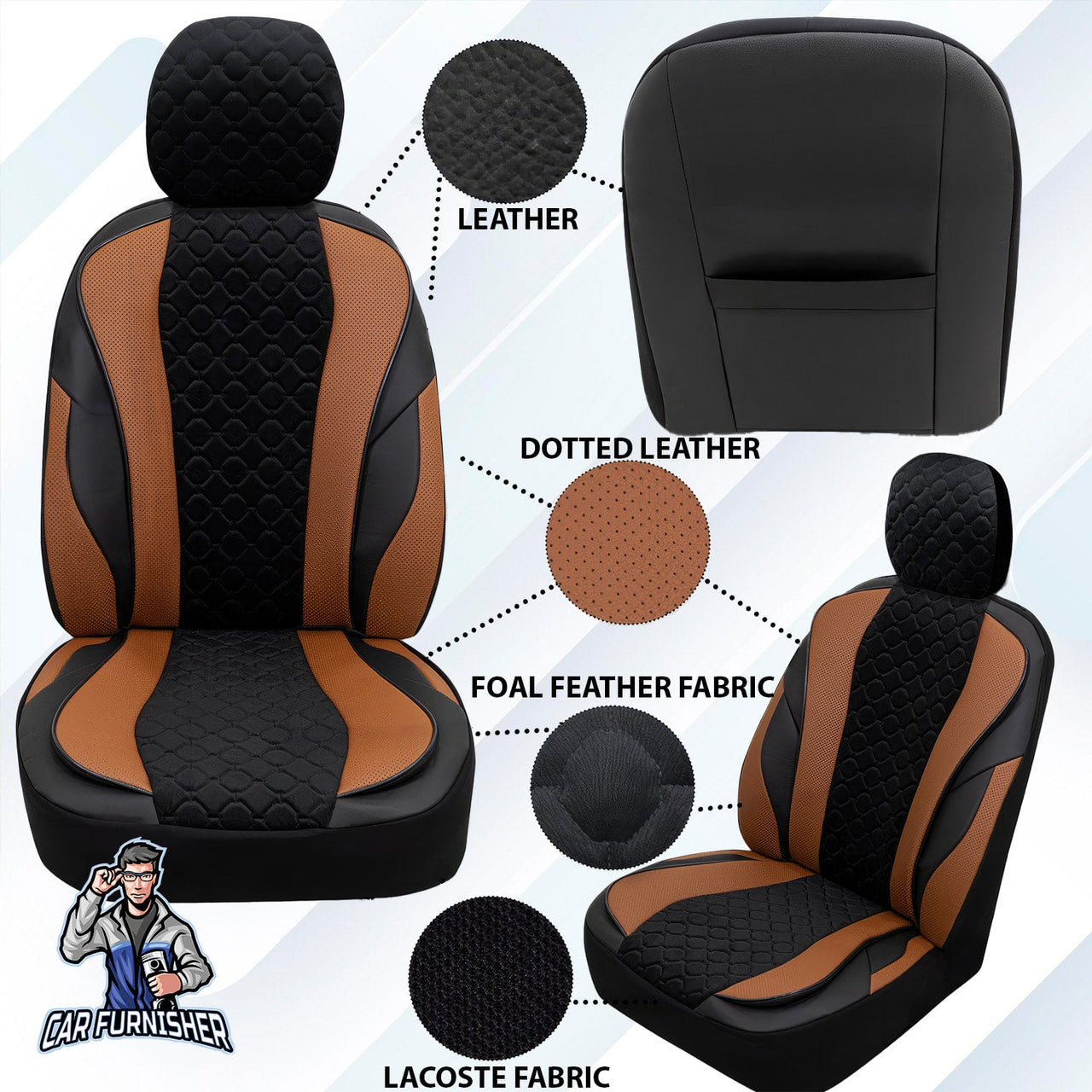 Nissan Qashqai Seat Covers VIP Design