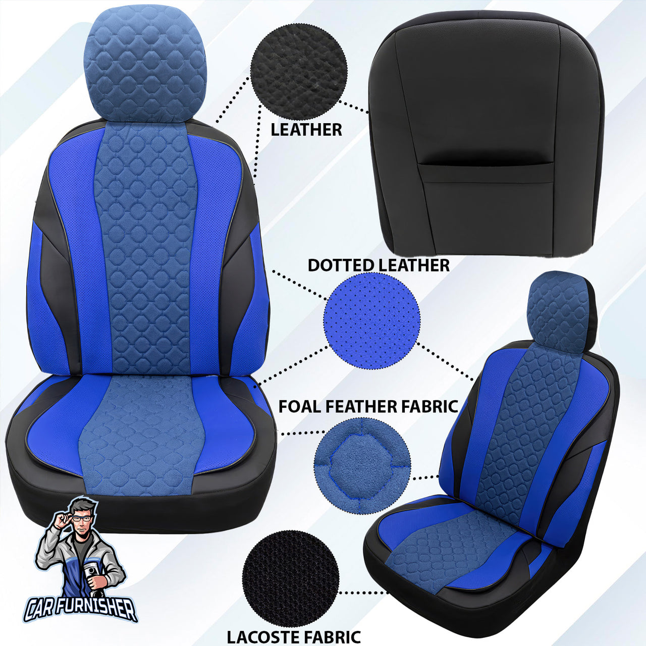 Car Seat Cover Set - VIP Design