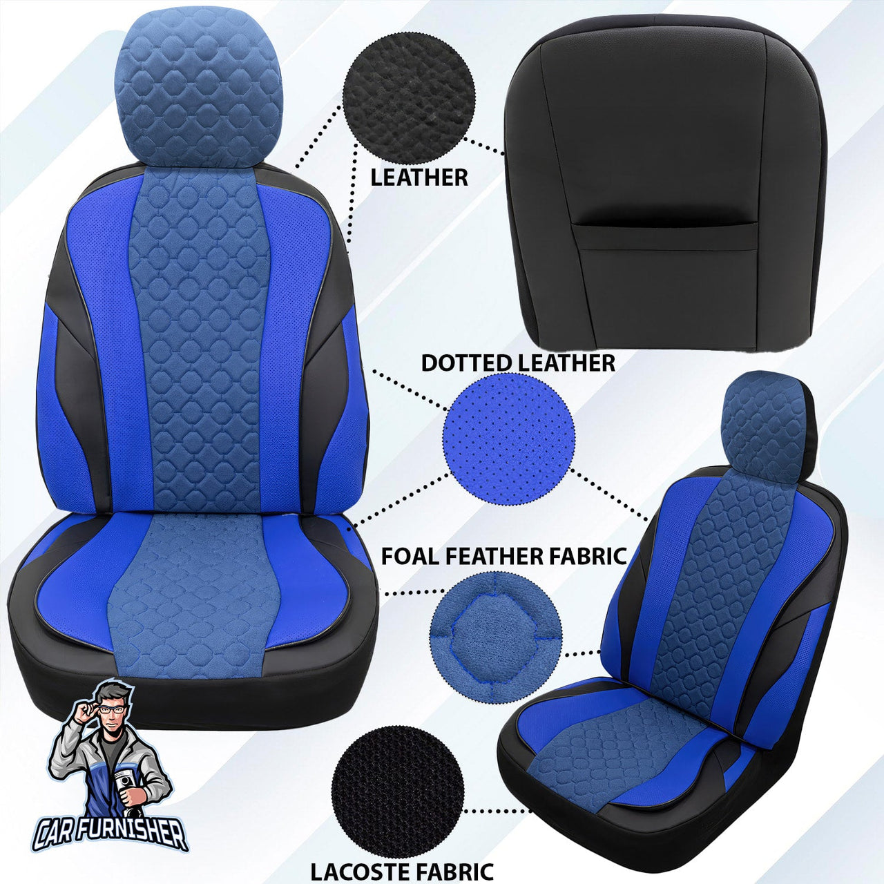Fiat Freemont Seat Covers VIP Design