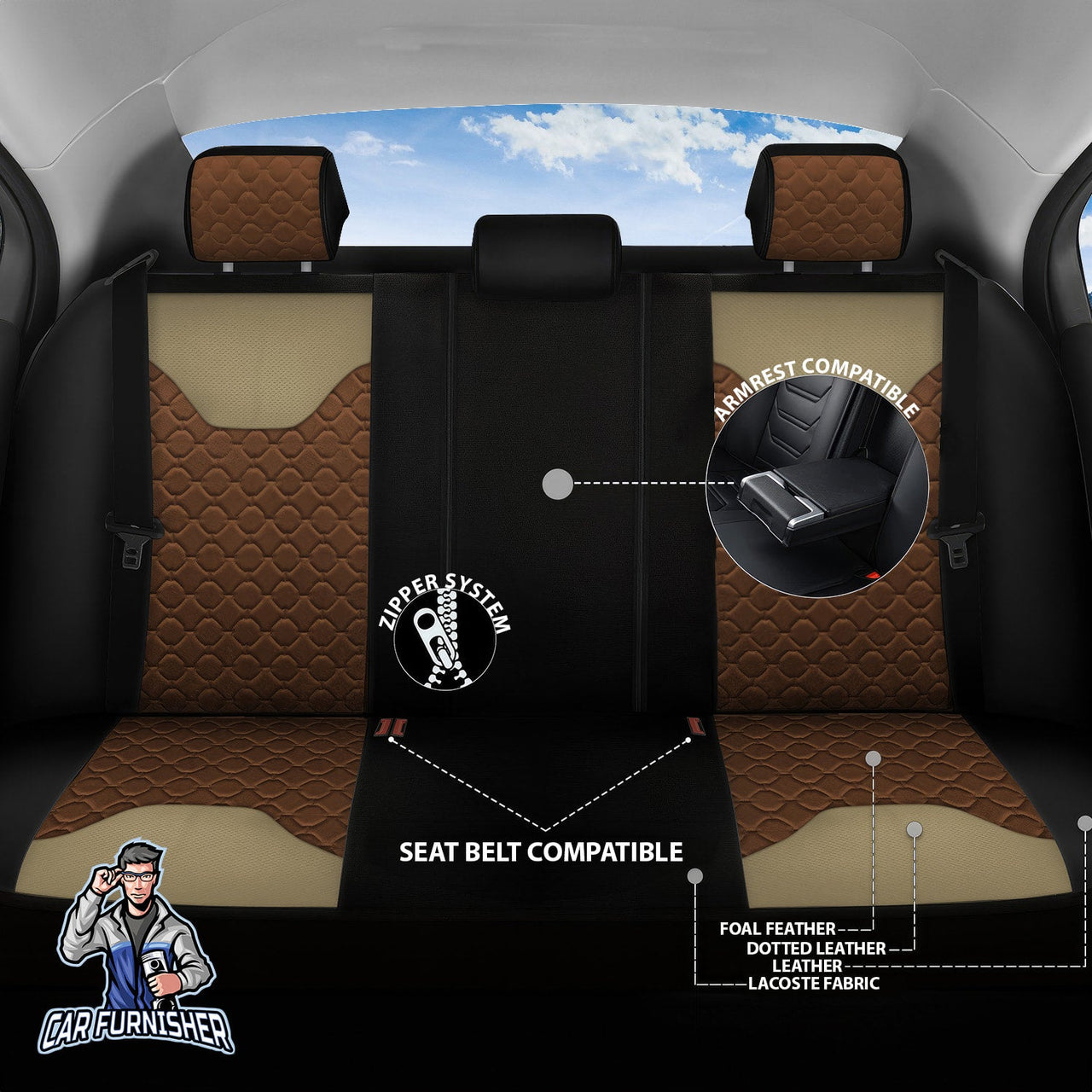 Nissan Qashqai Seat Covers VIP Design