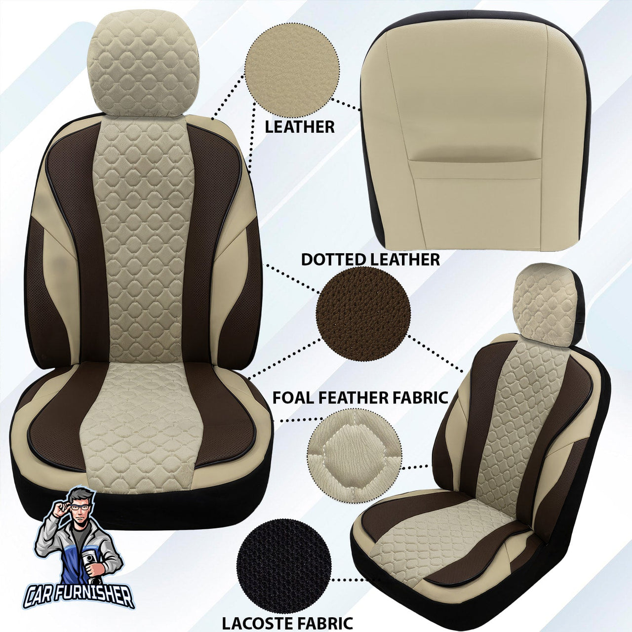 Nissan Qashqai Seat Covers VIP Design