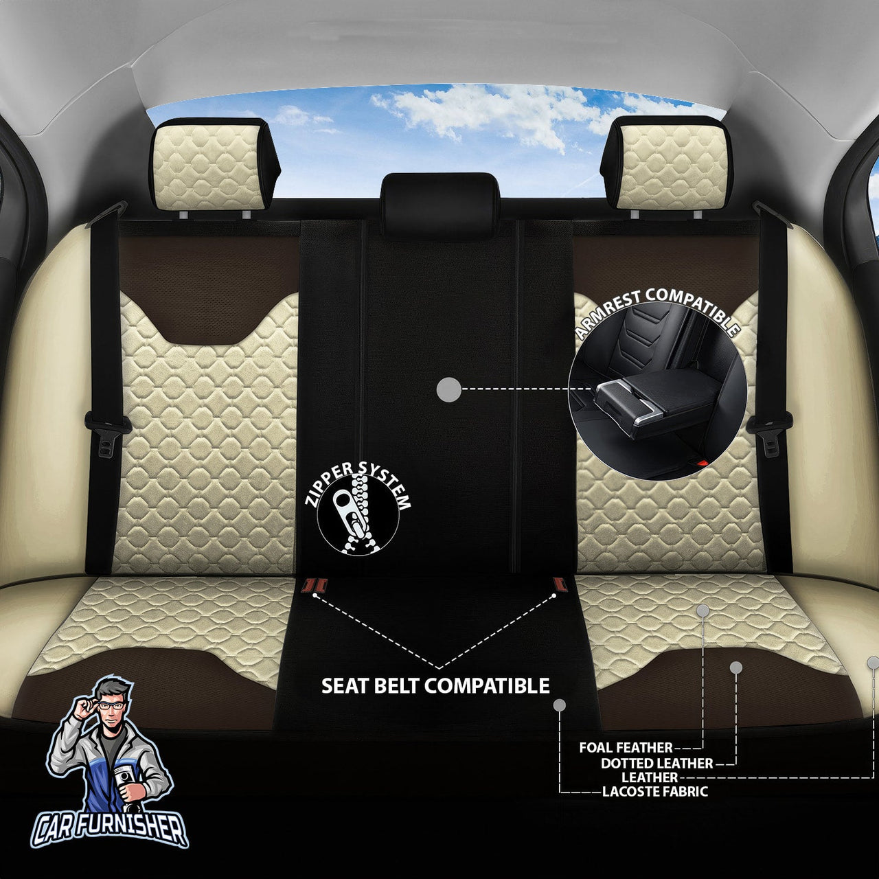 Nissan Qashqai Seat Covers VIP Design