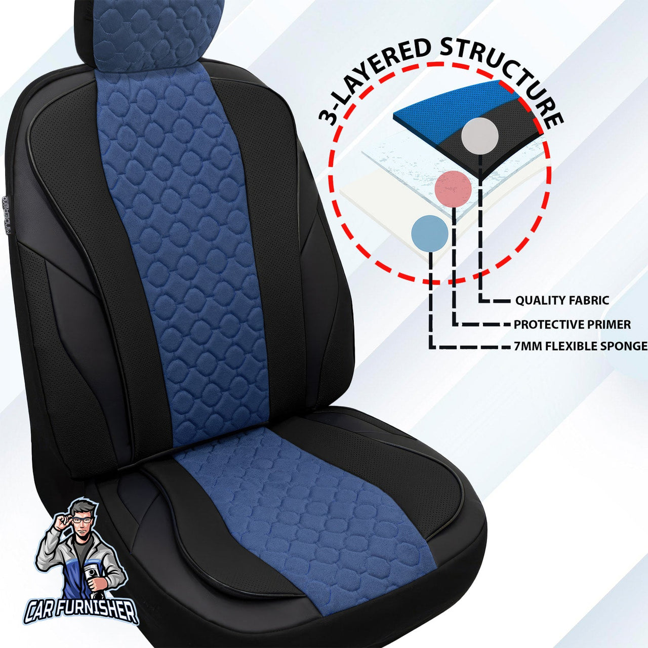 Hyundai Santamo Seat Covers VIP Design