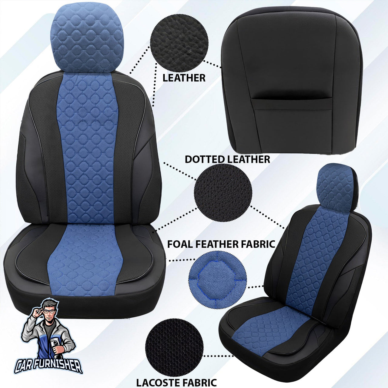 Fiat Freemont Seat Covers VIP Design