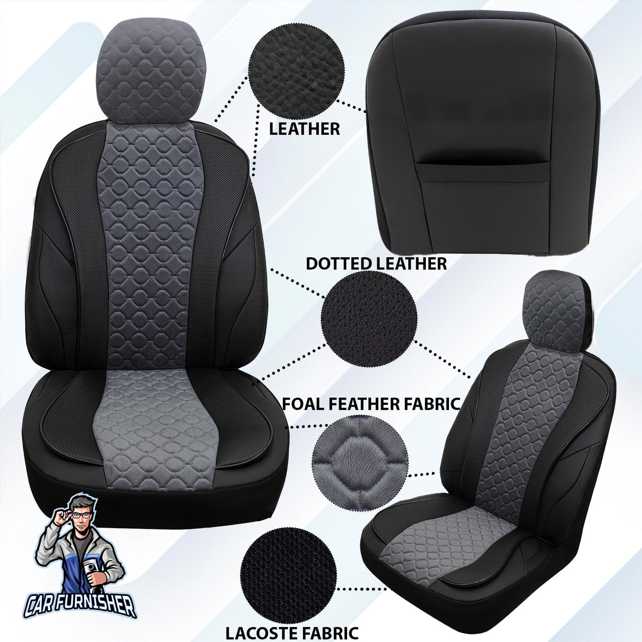 Car Seat Cover Set - VIP Design