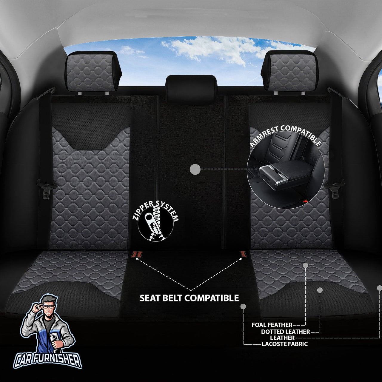 Fiat Freemont Seat Covers VIP Design