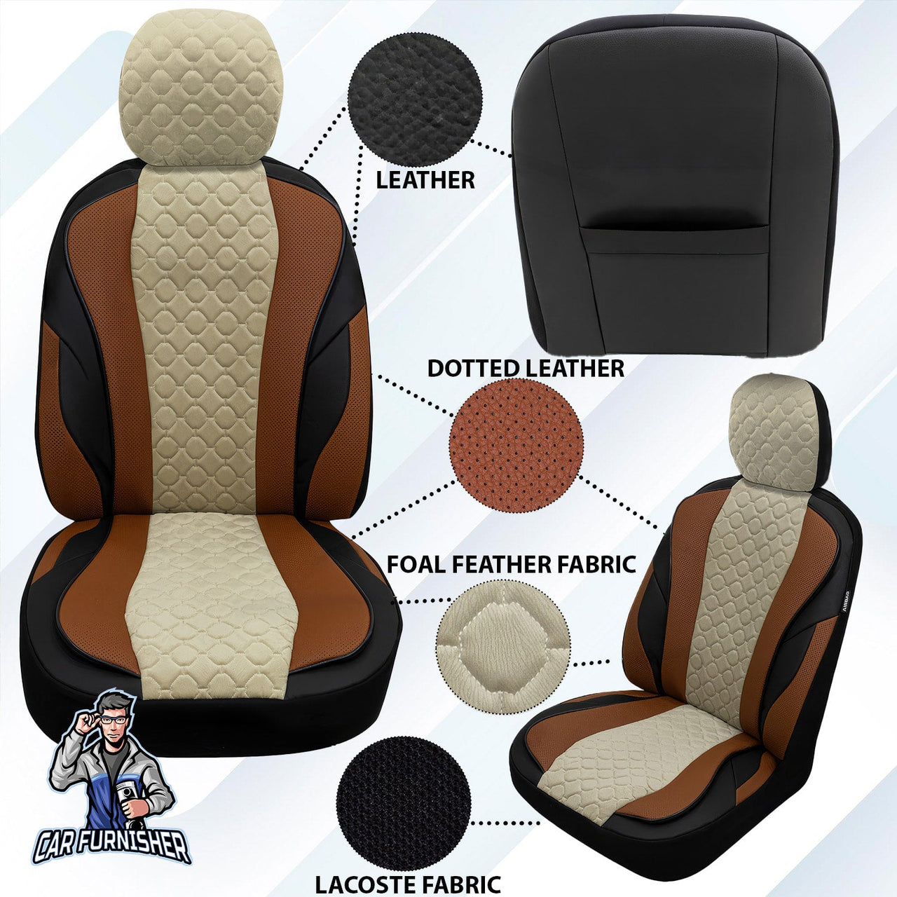 Fiat Panda Seat Covers VIP Design
