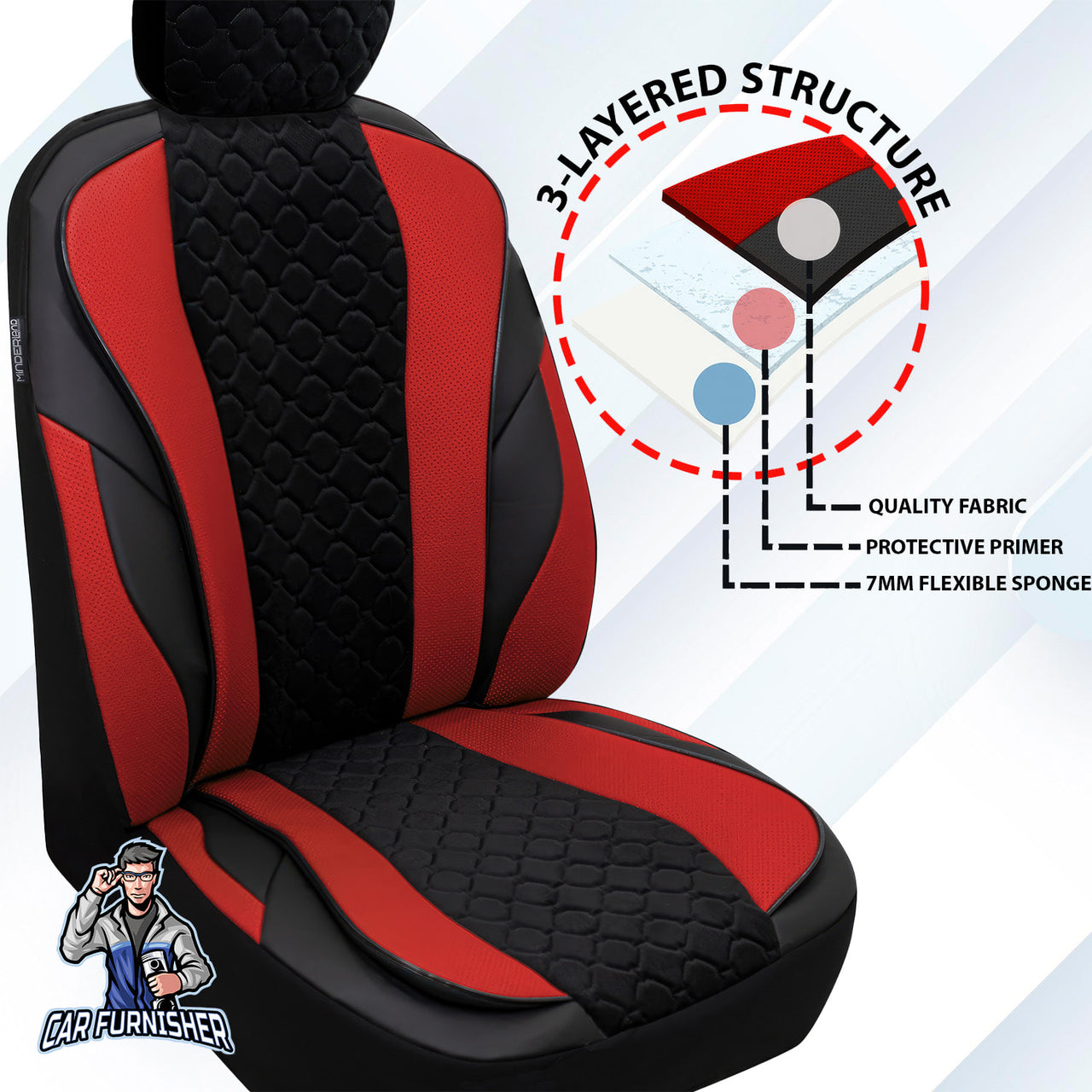 Car Seat Cover Set - VIP Design