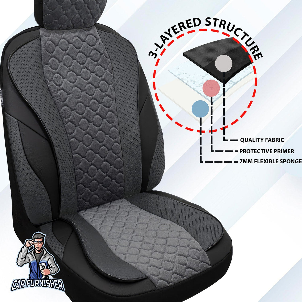 Nissan Qashqai Seat Covers VIP Design