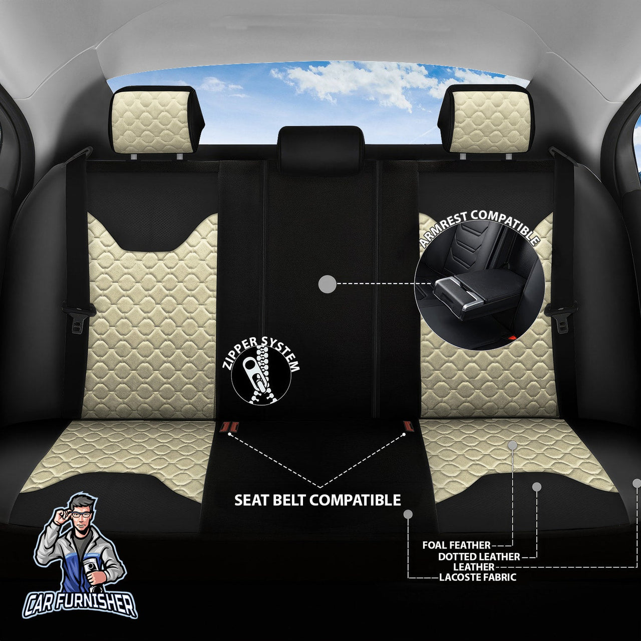 Nissan Qashqai Seat Covers VIP Design