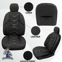 Thumbnail for Fiat Tipo Seat Covers Verita Elegance Design