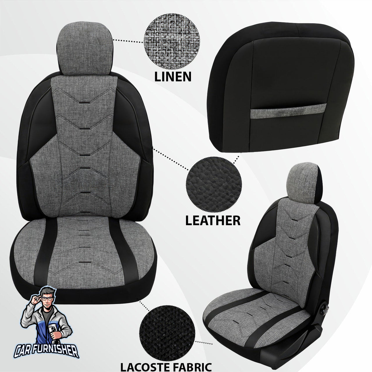 Nissan Navara Seat Covers Verita Elegance Design