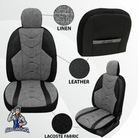 Thumbnail for Fiat Tipo Seat Covers Verita Elegance Design