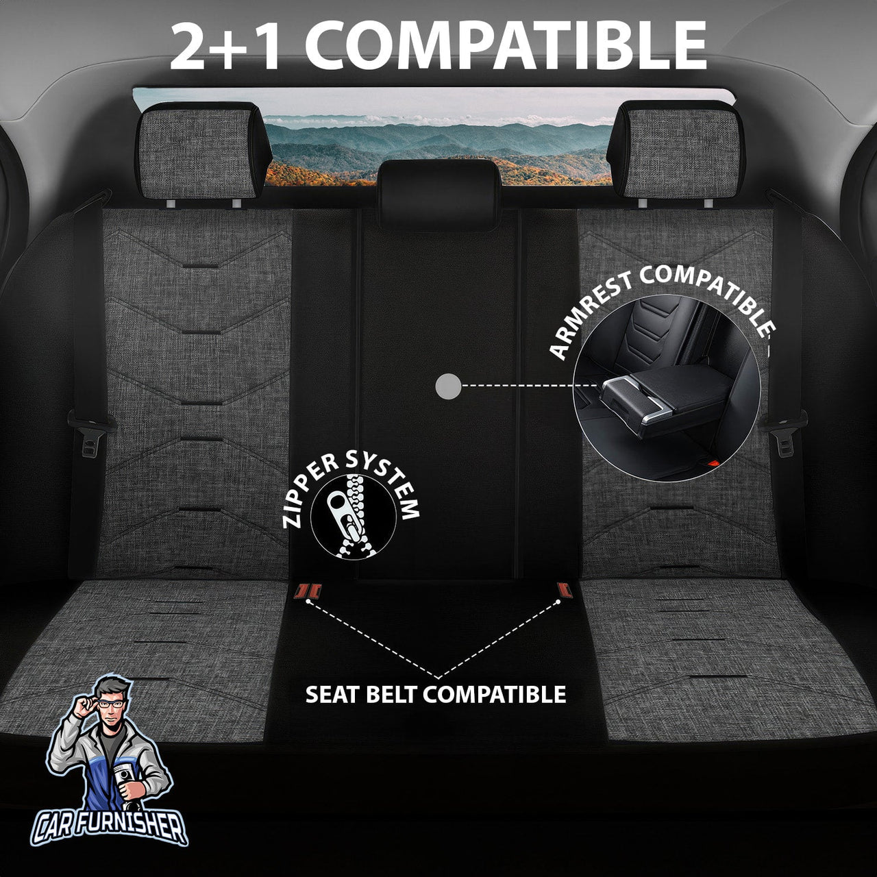 Skoda Superb Seat Covers Verita Elegance Design