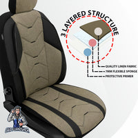 Thumbnail for Nissan Navara Seat Covers Verita Elegance Design