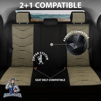 Thumbnail for Nissan Navara Seat Covers Verita Elegance Design