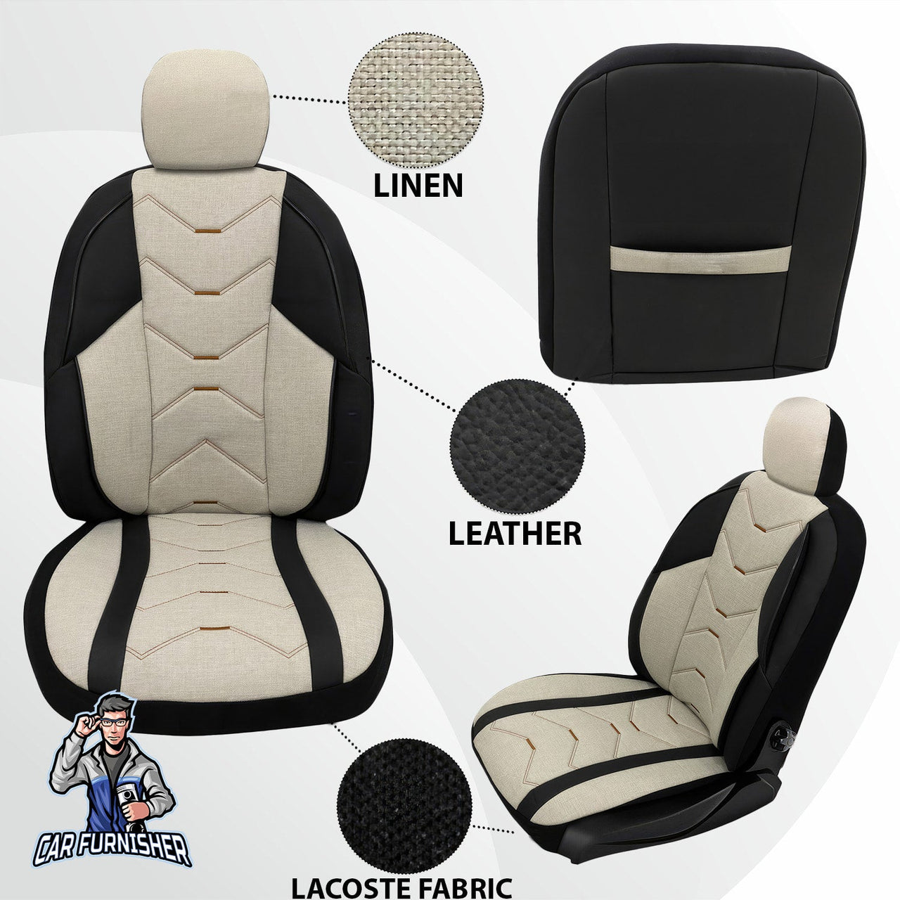 Audi Q8 Seat Covers Verita Elegance Design