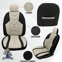 Thumbnail for Audi Q8 Seat Covers Verita Elegance Design