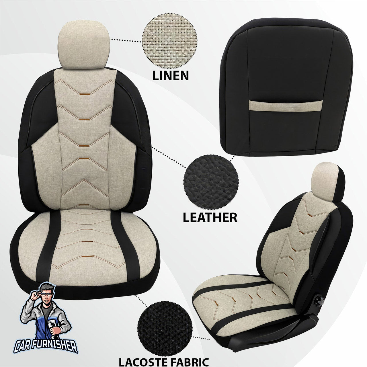 Nissan Navara Seat Covers Verita Elegance Design