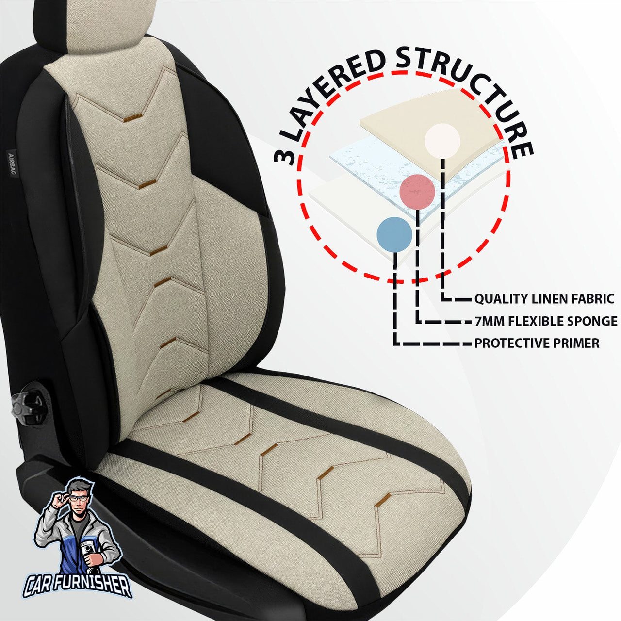 Nissan Navara Seat Covers Verita Elegance Design