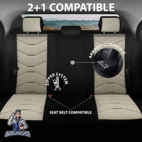 Thumbnail for Nissan Navara Seat Covers Verita Elegance Design