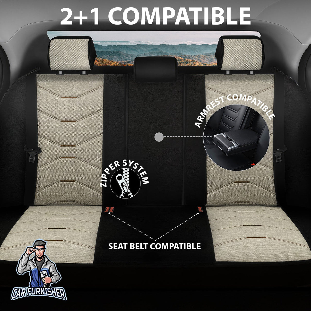 Volvo C40 Seat Covers Verita Elegance Design