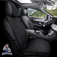 Thumbnail for Car Seat Protector - Active Pro Design Black 1x Front Seat Fabric