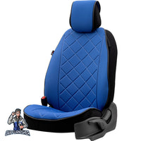 Thumbnail for Car Seat Protector - Active Pro Design Blue 1x Front Seat Fabric