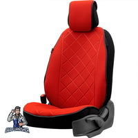 Thumbnail for Car Seat Protector - Active Pro Design Red 1x Front Seat Fabric