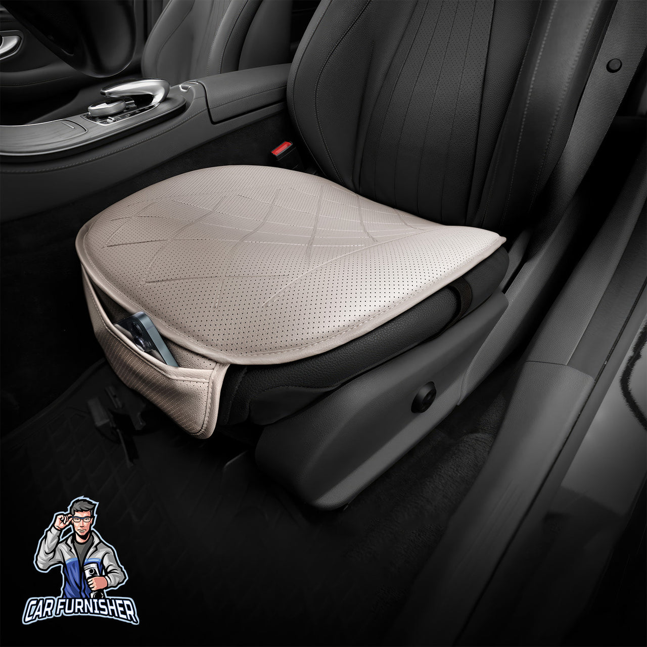 Car Seat Protector - Premium Leather Design