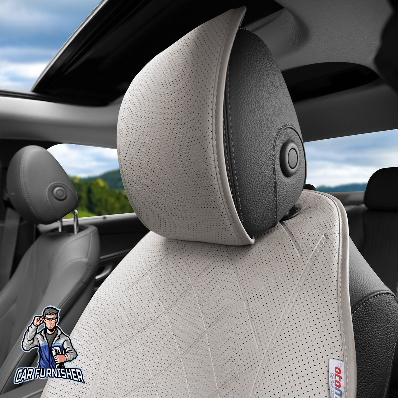 Car Seat Protector - Premium Leather Design