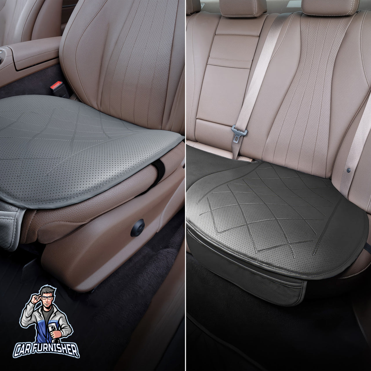 Car Seat Protector - Premium Leather Design
